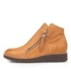 Ohmy Dark Tan Leather Wedge Boots Cs -Lynx Shoes Shop TO11283TRZLE 4