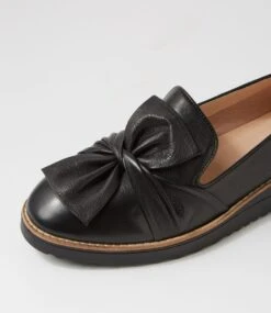 Oclem Black Leather -Lynx Shoes Shop TO11356B75LE 6