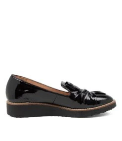 Oclem Black Patent Leather Shoes Black Sole -Lynx Shoes Shop TO11356B75PL 5