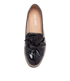 Oclem Black Patent Leather Shoes Black Sole -Lynx Shoes Shop TO11356B75PL 6