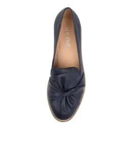 Oclem Navy Navy Sole Leather -Lynx Shoes Shop TO11356DKLLE 6