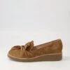 Oclem Light Choc Suede Loafers -Lynx Shoes Shop TO11356ESFSU 2