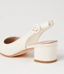 Abigale Ivory Patent Leather Heels -Lynx Shoes Shop TO11722W23PL 6