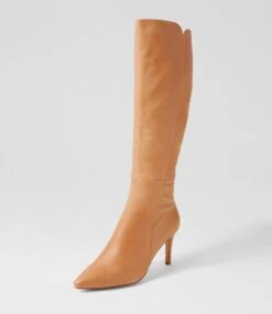 Buel Cappuccino Leather Knee High Boots 8 Buel Cappuccino Leather Knee High Boots -Lynx Shoes Shop TO11750N67LE 3