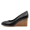 Melvina Blk Natural Heel 1 Melvina Blk Natural Heel -Lynx Shoes Shop TO11795BBLLE 4