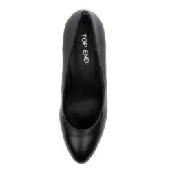 Melvina Blk Natural Heel -Lynx Shoes Shop TO11795BBLLE 6