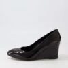 Melvina Black Patent Leather Heels 2 Melvina Black Patent Leather Heels -Lynx Shoes Shop TO11795BLAPL 2