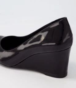 Melvina Black Patent Leather Heels -Lynx Shoes Shop TO11795BLAPL 6