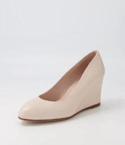 Melvina Nude Leather Heels -Lynx Shoes Shop TO11795NDULE 3