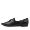 Sommer Black Leather Flat Shoes -Lynx Shoes Shop TO11836B58LE 4
