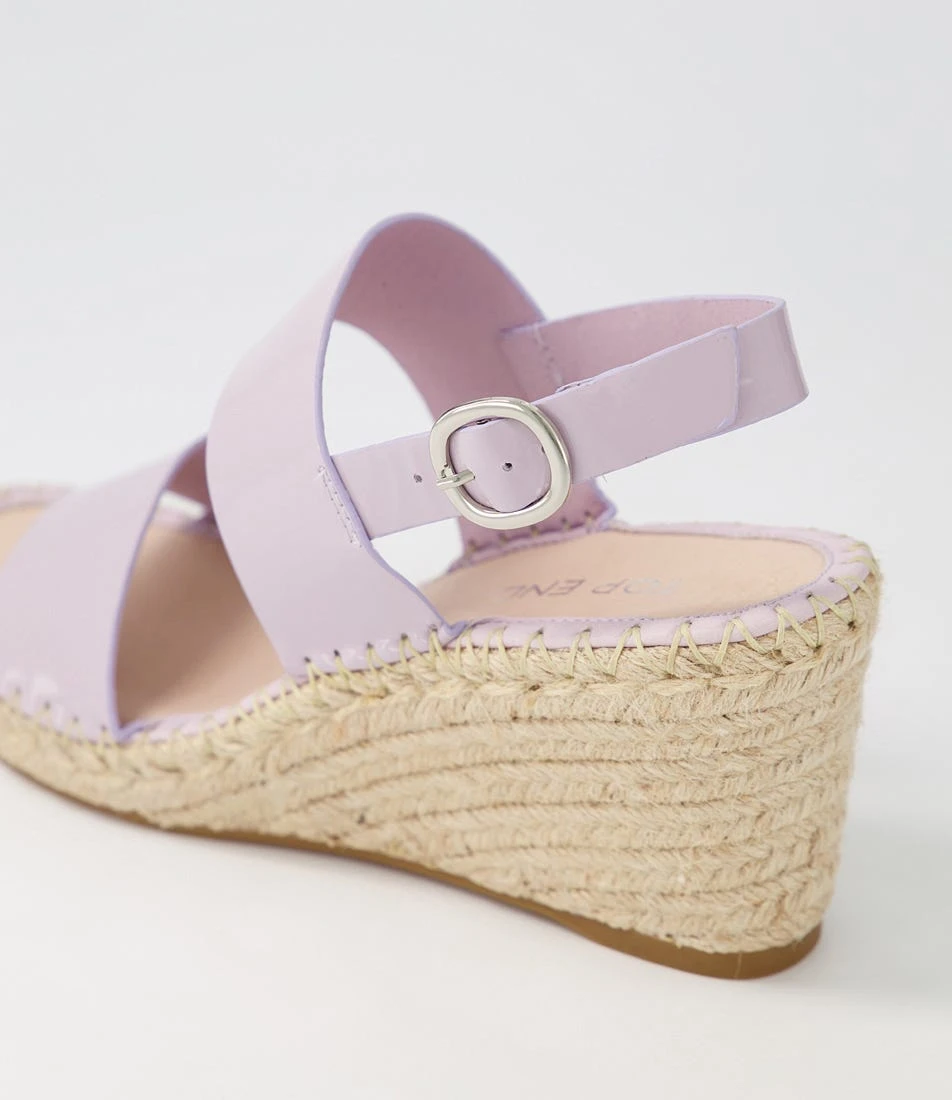 Gaga Lilac Patent Leather Espadrilles 7 Gaga Lilac Patent Leather Espadrilles - Image 5