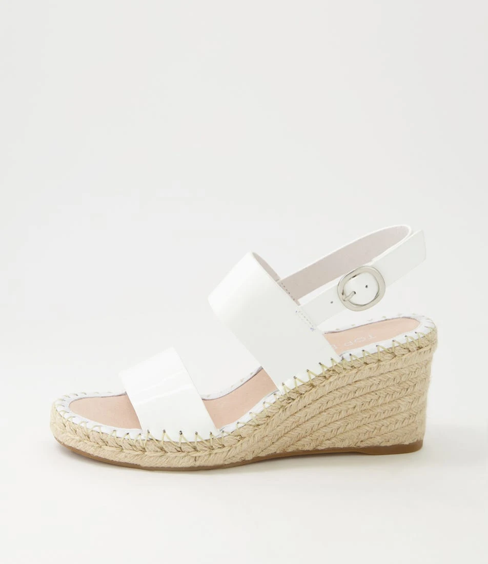 Gaga White Patent Leather Espadrilles 3 Gaga White Patent Leather Espadrilles