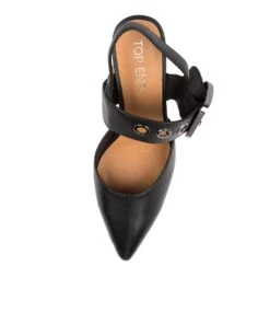 Brylie Black Leather -Lynx Shoes Shop TO12489BLALE 6