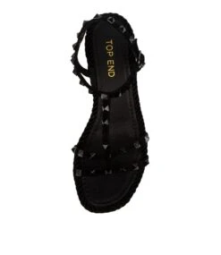 Lynsey To Black Black Suede Studs -Lynx Shoes Shop TO12532B58G7 6