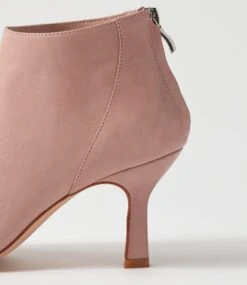 Lara Pink Leather Ankle Boots 11 Lara Pink Leather Ankle Boots -Lynx Shoes Shop TO12613PINLE 6