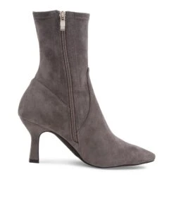 Lisbon Grey Microsuede Ankle Boots 10 Lisbon Grey Microsuede Ankle Boots -Lynx Shoes Shop TO12623GRYFT 5