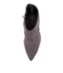Lisbon Grey Microsuede Ankle Boots 11 Lisbon Grey Microsuede Ankle Boots -Lynx Shoes Shop TO12623GRYFT 6