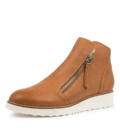 Opal Dk Tan-beige Leather -Lynx Shoes Shop TO12659TNEEI 2