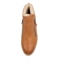 Opal Dk Tan-beige Leather -Lynx Shoes Shop TO12659TNEEI 6
