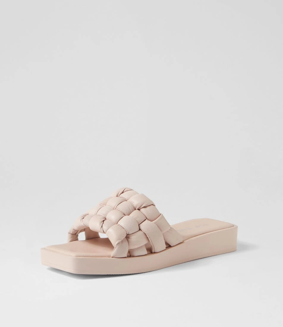 Bronza Pale Pink Leather Sandals 4 Bronza Pale Pink Leather Sandals - Image 2