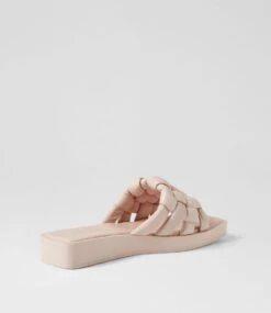 Bronza Pale Pink Leather Sandals 9 Bronza Pale Pink Leather Sandals -Lynx Shoes Shop TO12765PFDLE 4