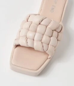 Bronza Pale Pink Leather Sandals 10 Bronza Pale Pink Leather Sandals -Lynx Shoes Shop TO12765PFDLE 5