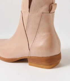 Gaines Cafe Leather Ankle Boots -Lynx Shoes Shop TO12918N43LE 6