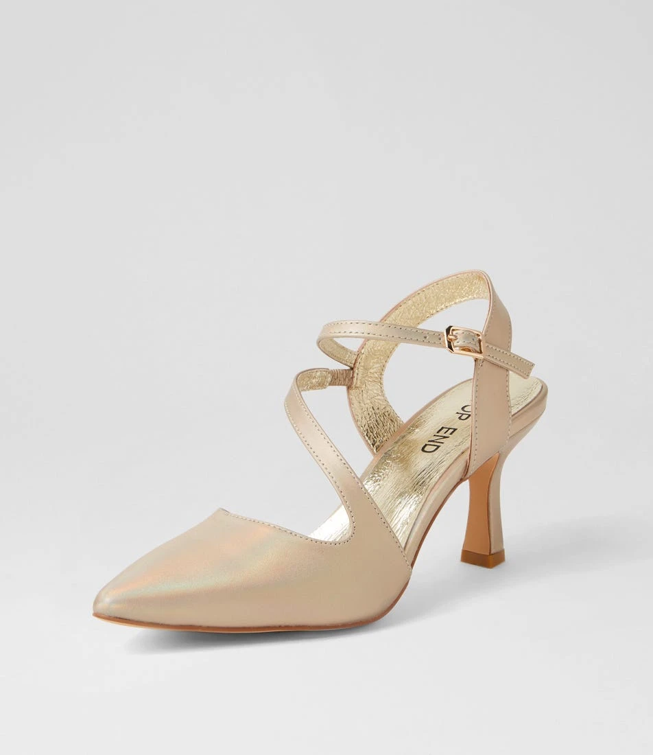 Lukka Gold Rainbow Leather Heels 4 Lukka Gold Rainbow Leather Heels - Image 2