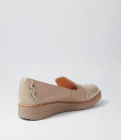 Orchidy Smoke Patent Leather Loafers -Lynx Shoes Shop TO12970GJVFD 4