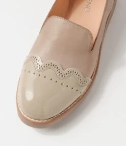 Orchidy Smoke Patent Leather Loafers -Lynx Shoes Shop TO12970GJVFD 5