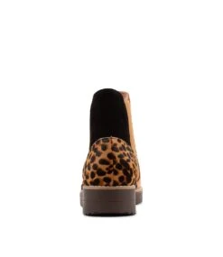 Osiel Dark Tan Leopard Multi Chelsea Boots -Lynx Shoes Shop TO12972T1LHG 3