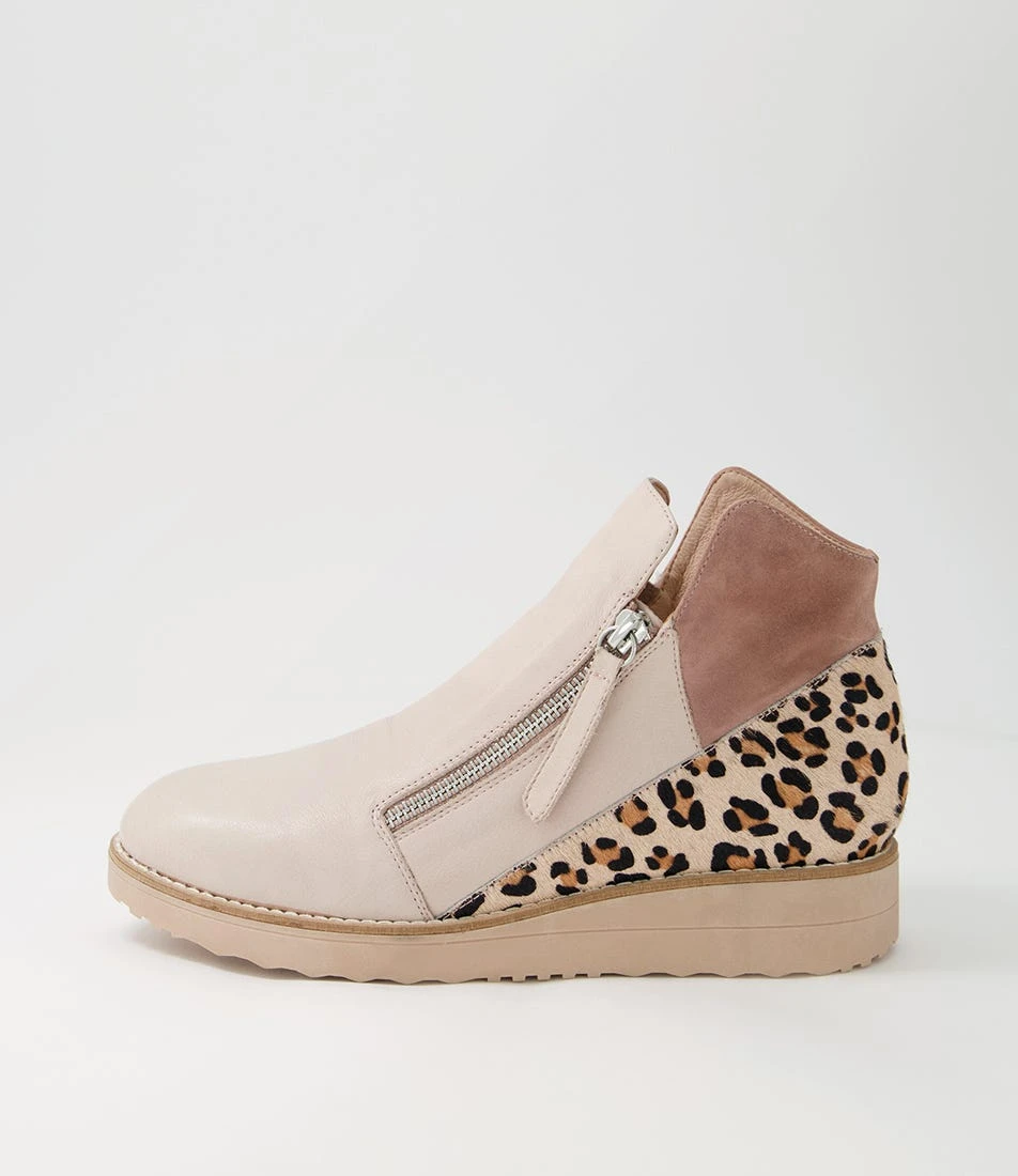 Ossha Café Cheetah Multi Ankle Boots 3 Ossha Café Cheetah Multi Ankle Boots