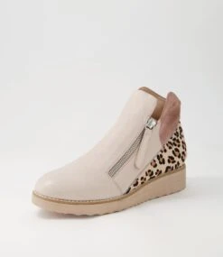 Ossha Café Cheetah Multi Ankle Boots 8 Ossha Café Cheetah Multi Ankle Boots -Lynx Shoes Shop TO12973KRUHG 3