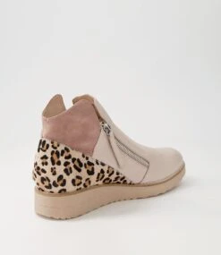 Ossha Café Cheetah Multi Ankle Boots 9 Ossha Café Cheetah Multi Ankle Boots -Lynx Shoes Shop TO12973KRUHG 4