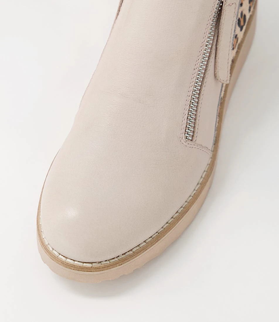 Ossha Café Cheetah Multi Ankle Boots 6 Ossha Café Cheetah Multi Ankle Boots - Image 4