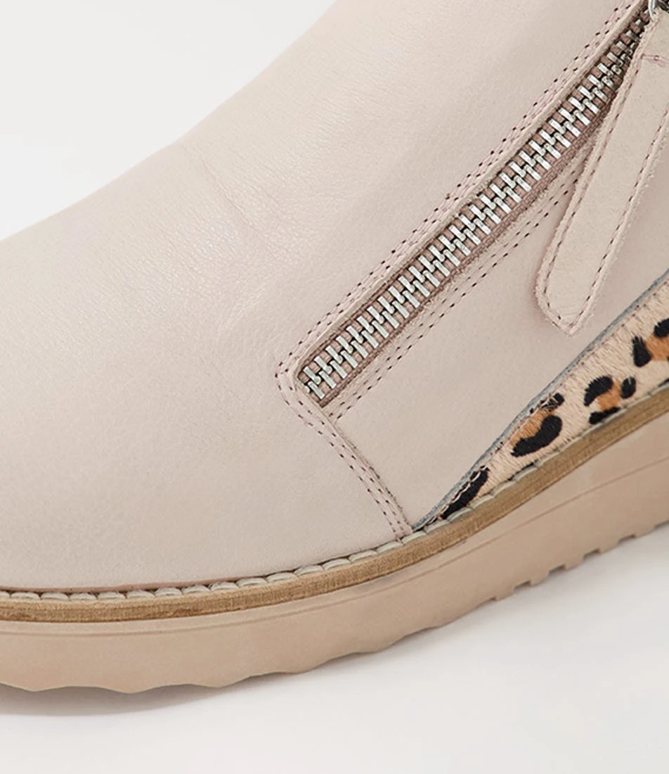 Ossha Café Cheetah Multi Ankle Boots 7 Ossha Café Cheetah Multi Ankle Boots - Image 5