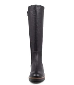 Oletta Black Leather Knee High Boots Bs 11 Oletta Black Leather Knee High Boots Bs -Lynx Shoes Shop TO12974B75HB 6