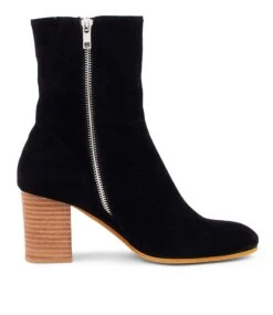 Unises Black Suede Ankle Boots Nh -Lynx Shoes Shop TO13001BBLSU 5