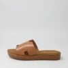 Fando Tan Leather Slides Ns -Lynx Shoes Shop TO13072THILE 2
