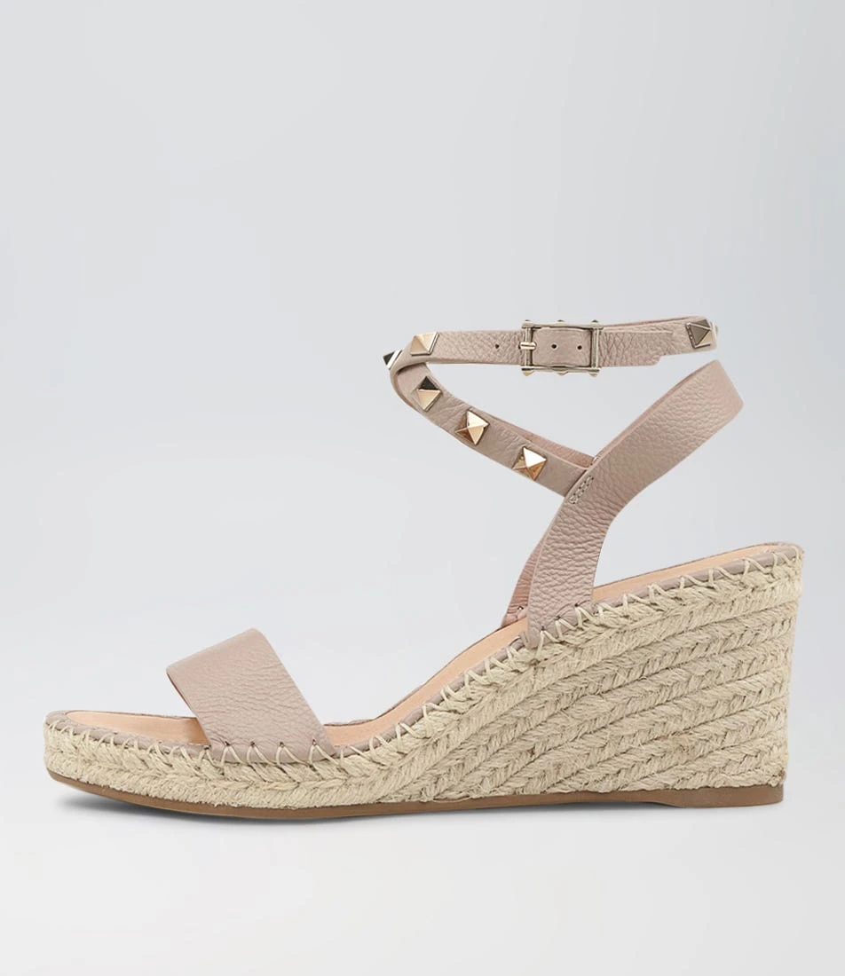 Guicey Rose Leather Espadrilles 3 Guicey Rose Leather Espadrilles