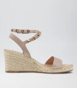 Guicey Rose Leather Espadrilles 9 Guicey Rose Leather Espadrilles -Lynx Shoes Shop TO13079P73LE 4