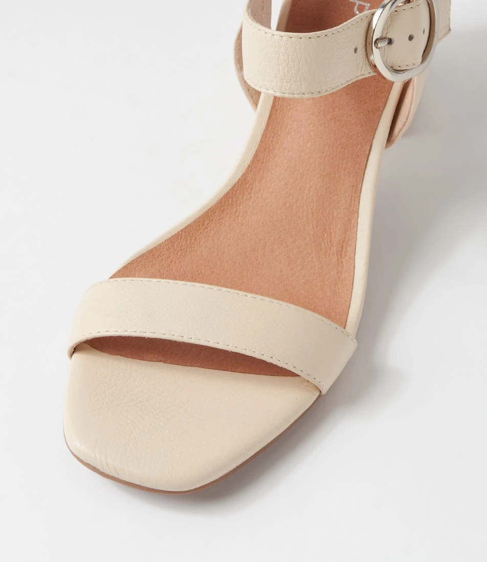 Geonn Milk Leather Sandals 6 Geonn Milk Leather Sandals - Image 4