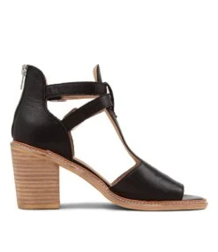 Gaiar Black Leather Sandals Nh 10 Gaiar Black Leather Sandals Nh -Lynx Shoes Shop TO13093BBLLE 5