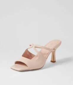 Licole Nude Leather Sandals 8 Licole Nude Leather Sandals -Lynx Shoes Shop TO13114NDULE 3