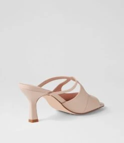 Licole Nude Leather Sandals 9 Licole Nude Leather Sandals -Lynx Shoes Shop TO13114NDULE 4