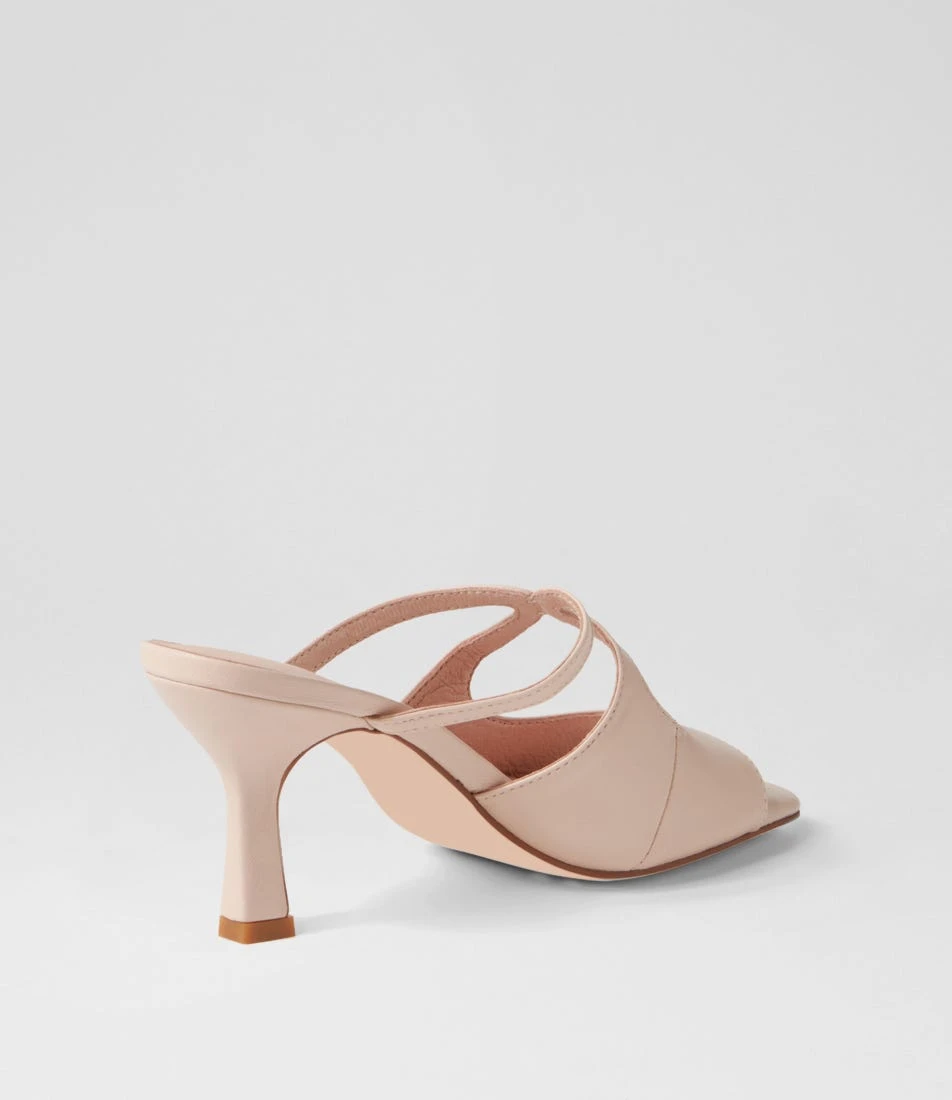 Licole Nude Leather Sandals 5 Licole Nude Leather Sandals - Image 3