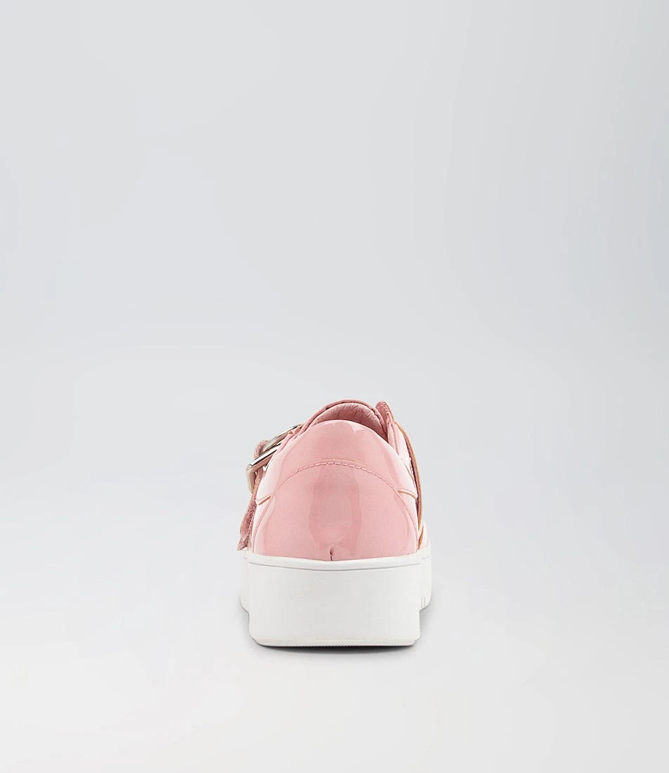 Lemuna Pink White Patent Leather Sneakers 6 Lemuna Pink White Patent Leather Sneakers - Image 4
