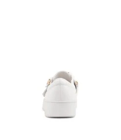Layyah White Leather Sneakers Ws -Lynx Shoes Shop TO13120WAGLE 3
