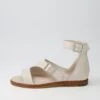 Nasenji Stone Leather Sandals -Lynx Shoes Shop TO13129NGMLE 2