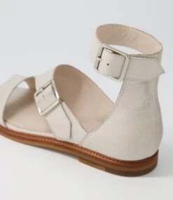 Nasenji Stone Leather Sandals -Lynx Shoes Shop TO13129NGMLE 6